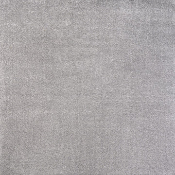 Haze Solid Low-pile Area Rug Light Gray